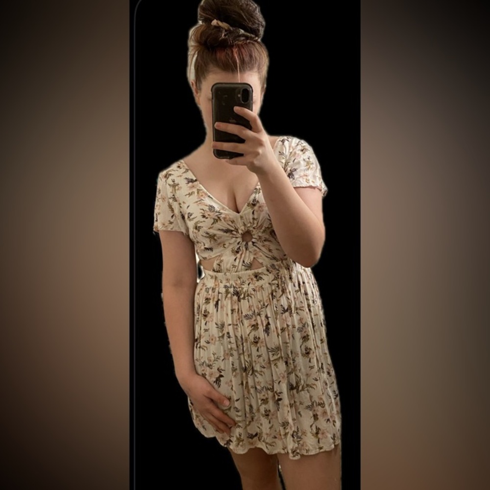 Beautiful white dress size medium OBO